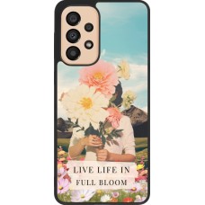 Samsung Galaxy A33 5G Case Hülle - Silikon schwarz Live life in full moon Spring 2026