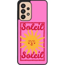 Coque Samsung Galaxy A33 5G - Silicone rigide noir Sun sun 2026