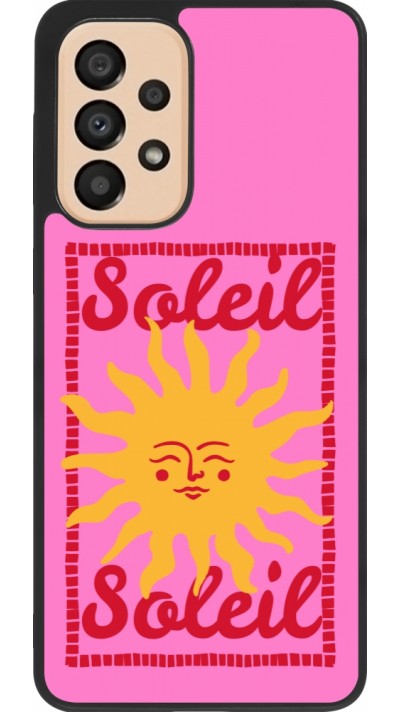 Coque Samsung Galaxy A33 5G - Silicone rigide noir Sun sun 2026