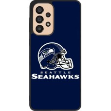 Coque Samsung Galaxy A33 5G - Silicone rigide noir Super Bowl 26 Seattle 3
