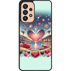 Samsung Galaxy A33 5G Case Hülle - Silikon schwarz Valentin 2025 Schick