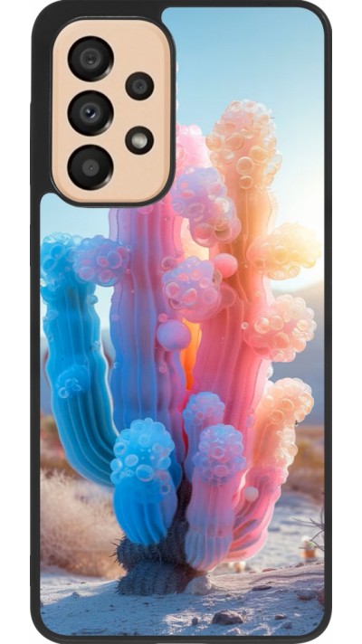 Samsung Galaxy A33 5G Case Hülle - Silikon schwarz Artificial vegetation 2025