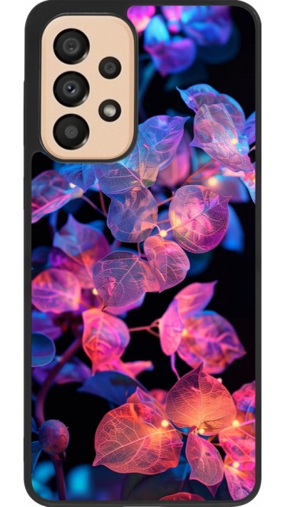 Samsung Galaxy A33 5G Case Hülle - Silikon schwarz Artificial vegetation 2025
