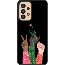 Coque Samsung Galaxy A33 5G - Silicone rigide noir Womens day 2026 2