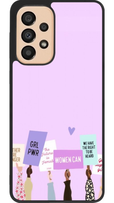 Coque Samsung Galaxy A33 5G - Silicone rigide noir Womens day 2026 9