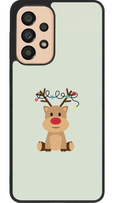 Samsung Galaxy A33 5G Case Hülle - Silikon schwarz Christmas 22 baby reindeer