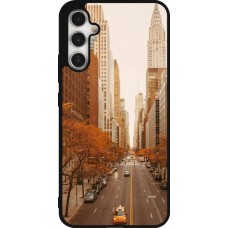 Coque Samsung Galaxy A34 5G - Silicone rigide noir Autumn 2024 New York city