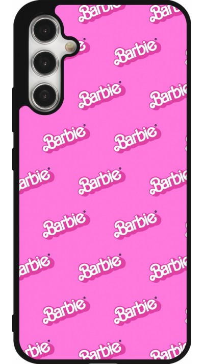 Samsung Galaxy A34 5G Case Hülle - Silikon schwarz Barbie Pattern