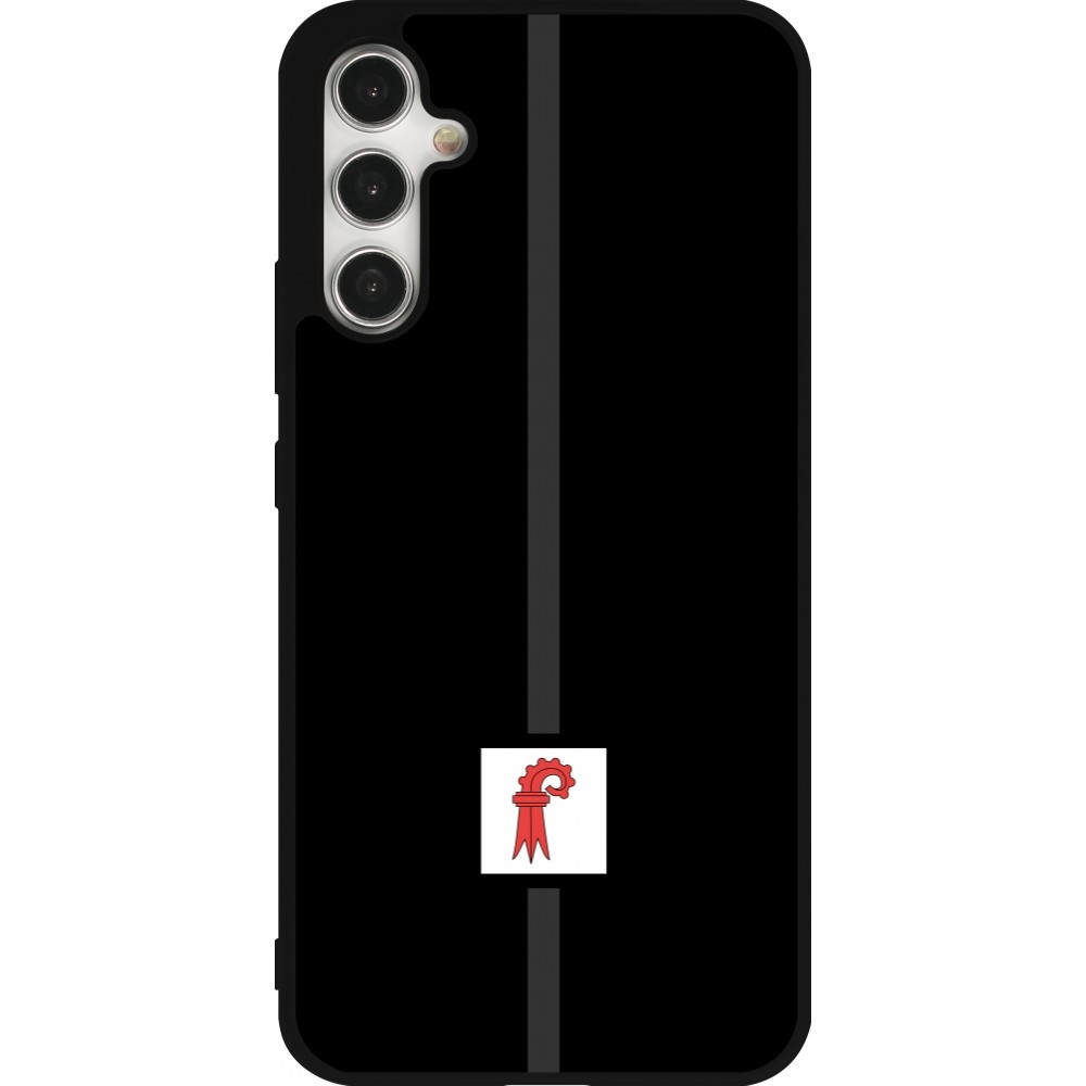 Coque Samsung Galaxy A34 5G - Silicone rigide noir Canton BL noir