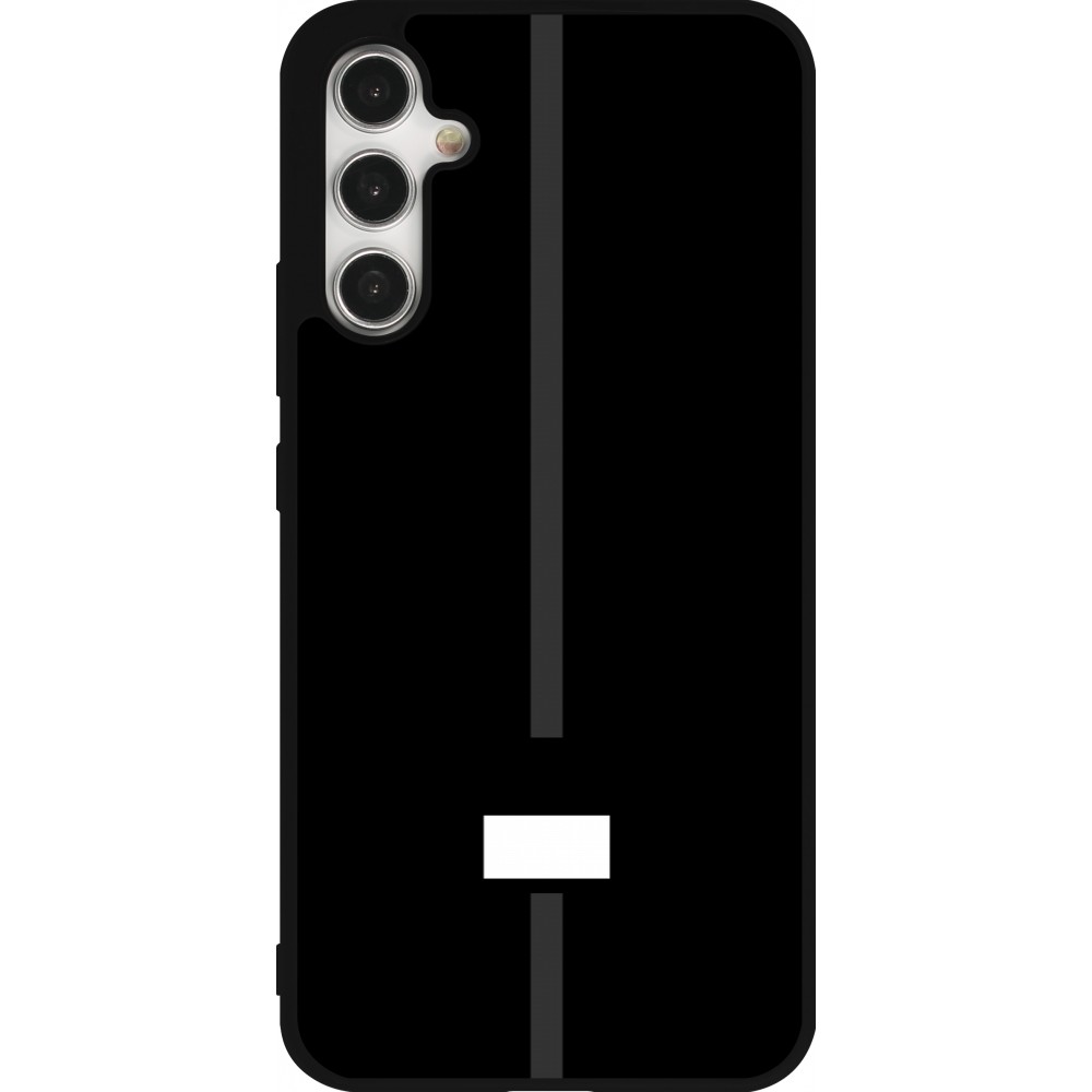 Coque Samsung Galaxy A34 5G - Silicone rigide noir Canton FR noir
