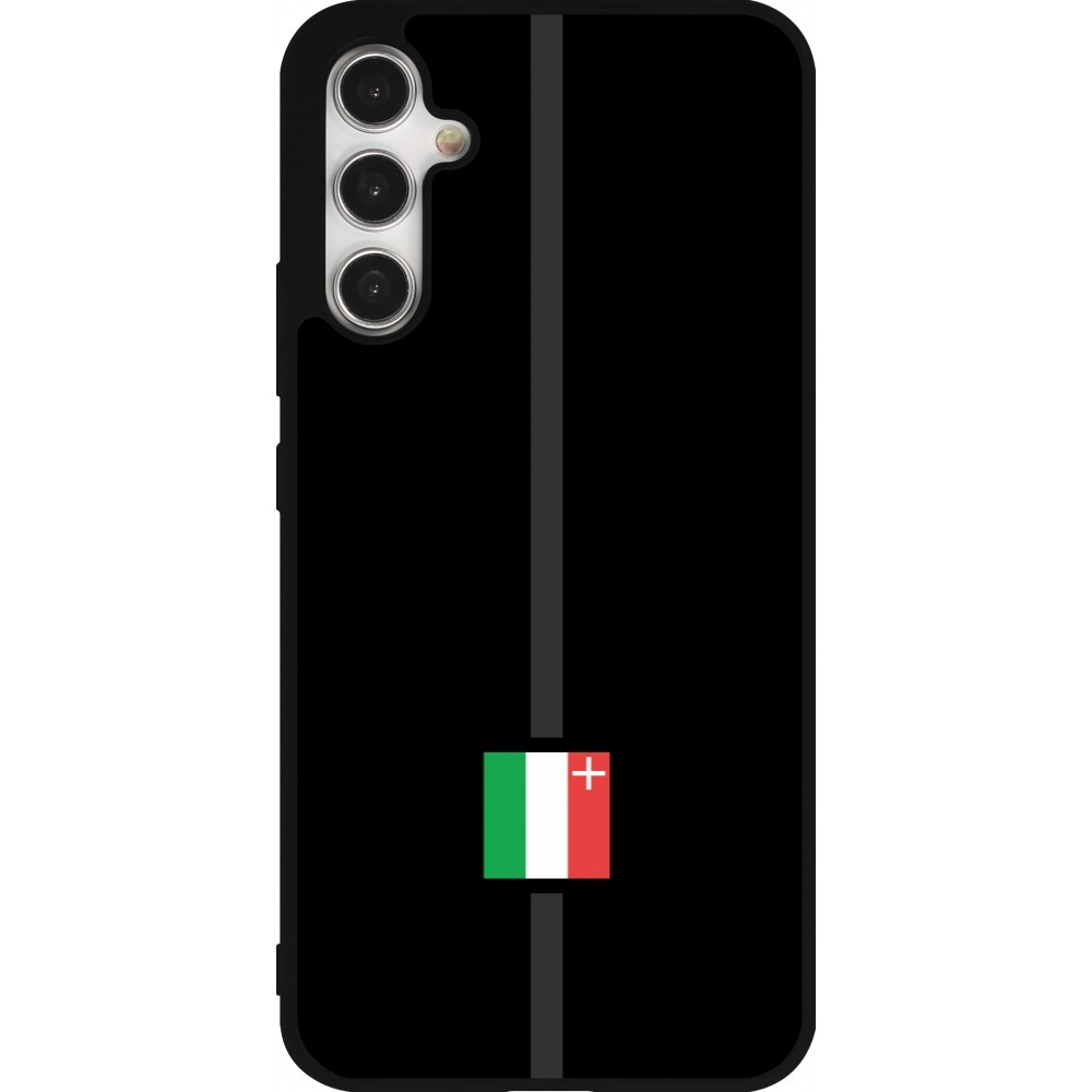 Coque Samsung Galaxy A34 5G - Silicone rigide noir Canton NE noir
