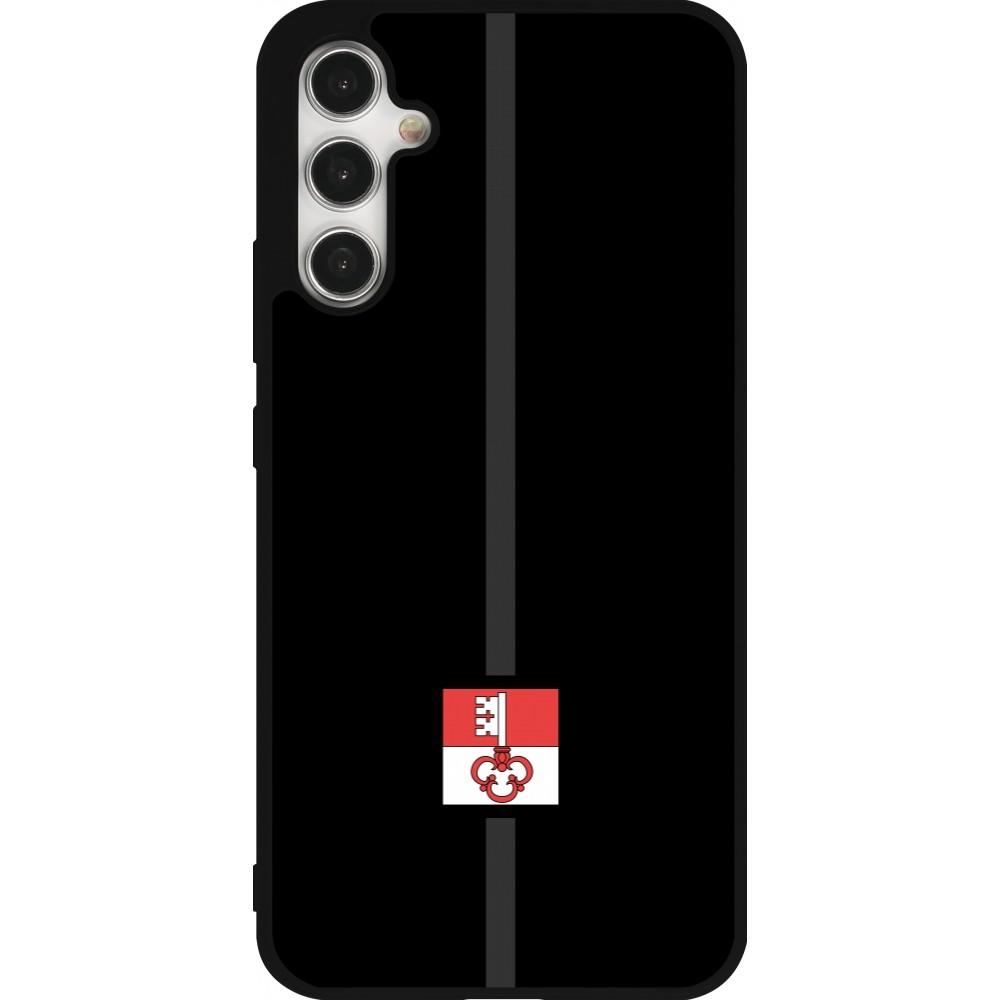 Coque Samsung Galaxy A34 5G - Silicone rigide noir Canton OW noir