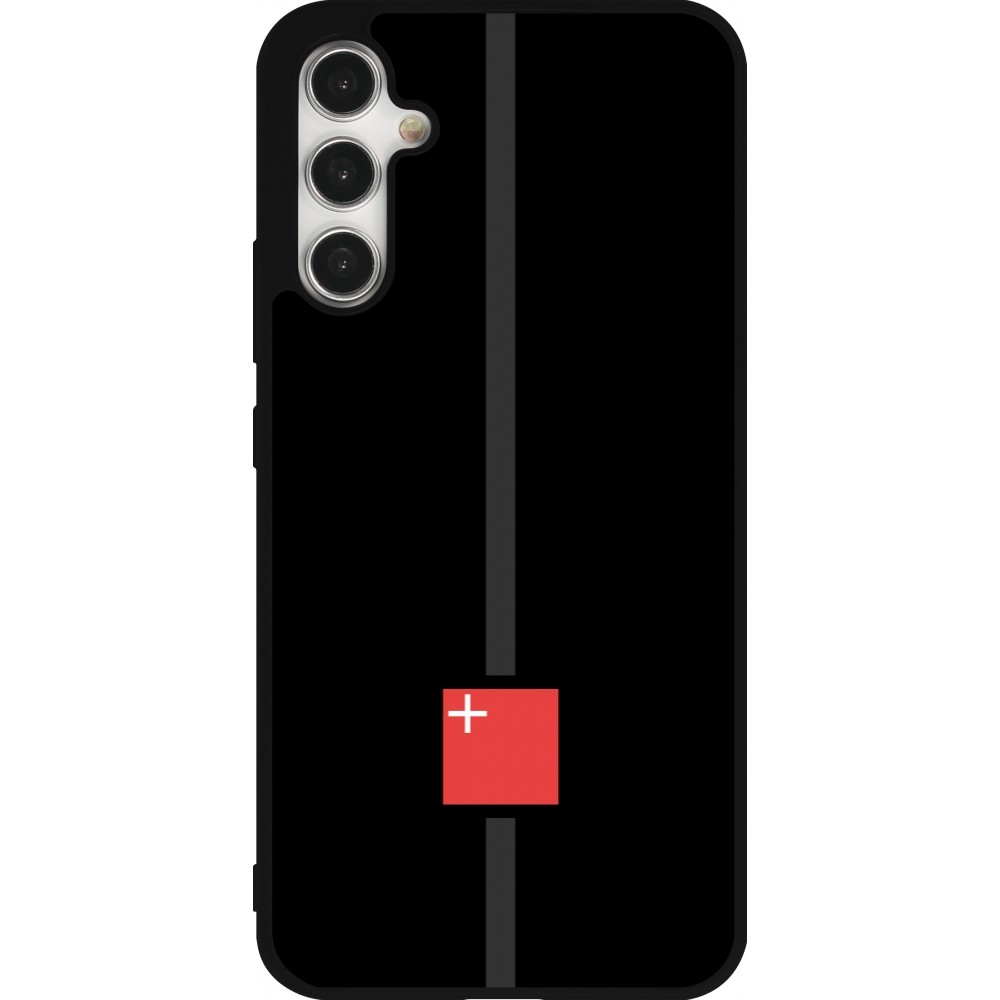 Coque Samsung Galaxy A34 5G - Silicone rigide noir Canton SZ noir