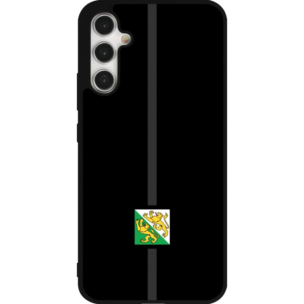 Coque Samsung Galaxy A34 5G - Silicone rigide noir Canton TG noir