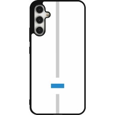 Coque Samsung Galaxy A34 5G - Silicone rigide noir Canton ZG blanc