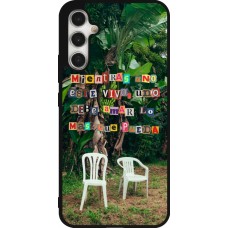 Coque Samsung Galaxy A34 5G - Silicone rigide noir Chairs DTMF