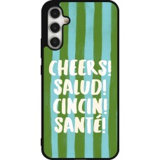 Samsung Galaxy A34 5G Case Hülle - Silikon schwarz Cheers 2026