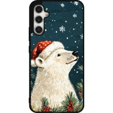 Coque Samsung Galaxy A34 5G - Silicone rigide noir Christmas 25 Bear