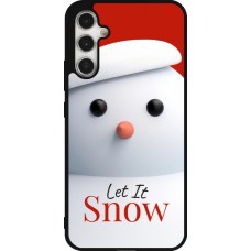 Coque Samsung Galaxy A34 5G - Silicone rigide noir Christmas 25 Xmas Snowman