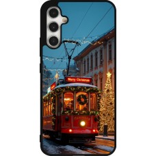 Coque Samsung Galaxy A34 5G - Silicone rigide noir Christmas 25 Xmas Train