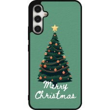 Coque Samsung Galaxy A34 5G - Silicone rigide noir Christmas 25 Xmas Tree
