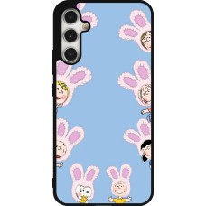 Coque Samsung Galaxy A34 5G - Silicone rigide noir Easter 2026 Snoopy