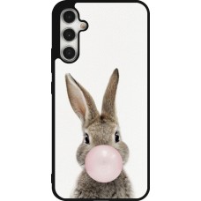 Coque Samsung Galaxy A34 5G - Silicone rigide noir Easter 2023 bubble gum bunny