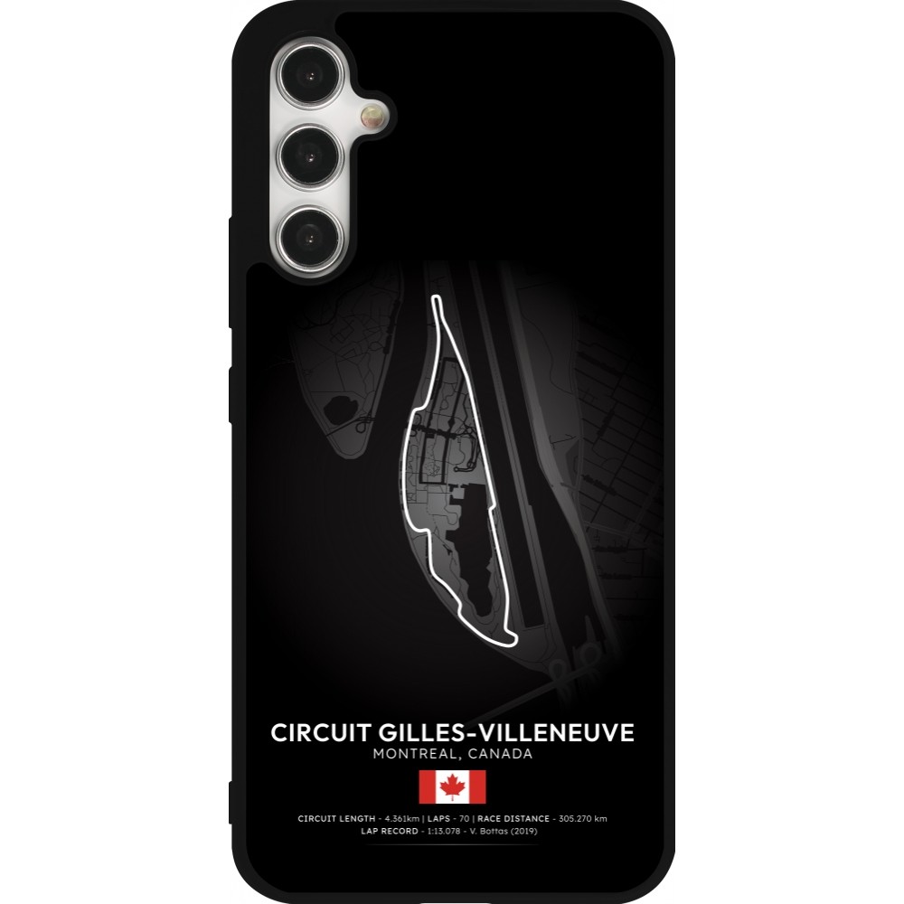 Coque Samsung Galaxy A34 5G - Silicone rigide noir F1 Track 2025 Canada