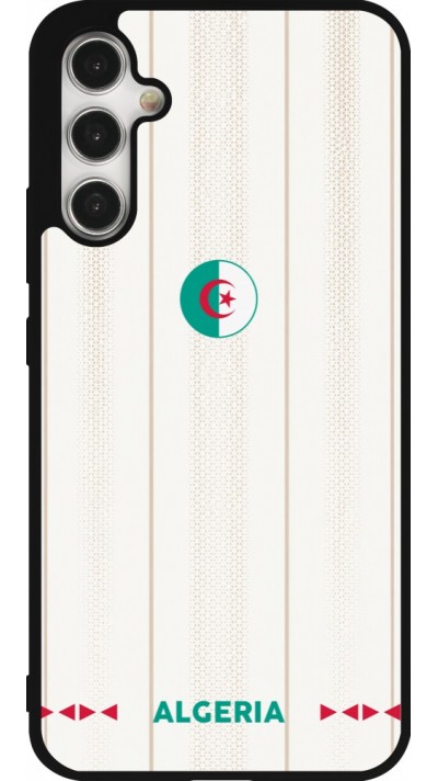 Samsung Galaxy A34 5G Case Hülle - Silikon schwarz Algerien 2026 personalisierbares Fussballtrikot