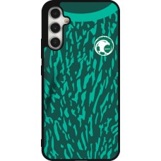 Samsung Galaxy A34 5G Case Hülle - Silikon schwarz Saudi-Arabien 2022 personalisierbares Fussballtrikot