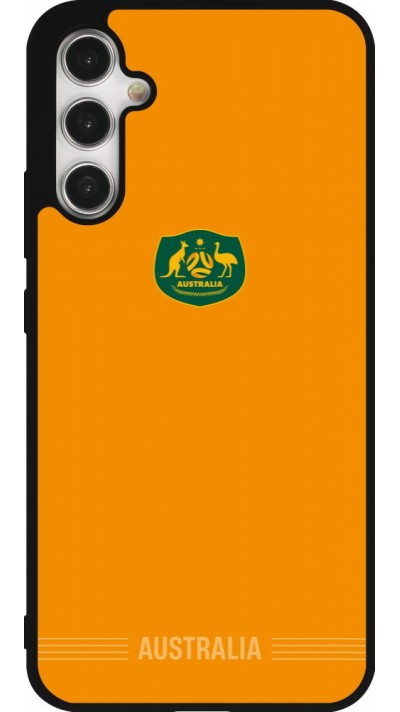 Samsung Galaxy A34 5G Case Hülle - Silikon schwarz Australien 2026 personalisierbares Fussballtrikot