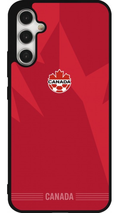 Samsung Galaxy A34 5G Case Hülle - Silikon schwarz Kanada 2026 personalisierbares Fussballtrikot