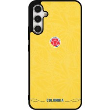 Coque Samsung Galaxy A34 5G - Silicone rigide noir Maillot de football Colombie 2026 personnalisable