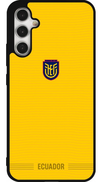 Samsung Galaxy A34 5G Case Hülle - Silikon schwarz Ecuador 2026 personalisierbares Fussballtrikot