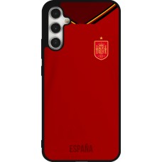 Samsung Galaxy A34 5G Case Hülle - Silikon schwarz Spanien 2022 personalisierbares Fußballtrikot