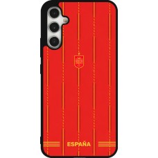 Coque Samsung Galaxy A34 5G - Silicone rigide noir Maillot de football Espagne 2026 personnalisable