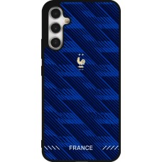 Samsung Galaxy A34 5G Case Hülle - Silikon schwarz Frankreich 2026 personalisierbares Fussballtrikot