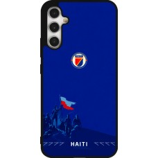 Samsung Galaxy A34 5G Case Hülle - Silikon schwarz Haiti 2026 personalisierbares Fussballtrikot