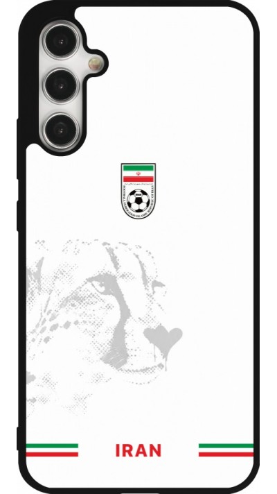 Samsung Galaxy A34 5G Case Hülle - Silikon schwarz Iran 2026 personalisierbares Fussballtrikot
