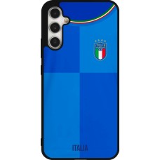 Samsung Galaxy A34 5G Case Hülle - Silikon schwarz Italien 2022 personalisierbares Fußballtrikot