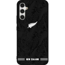 Samsung Galaxy A34 5G Case Hülle - Silikon schwarz Neuseeland 2026 personalisierbares Fussballtrikot