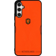 Samsung Galaxy A34 5G Case Hülle - Silikon schwarz Niederlande 2026 personalisierbares Fussballtrikot