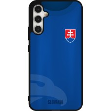 Coque Samsung Galaxy A34 5G - Silicone rigide noir Maillot de football Slovaquie
