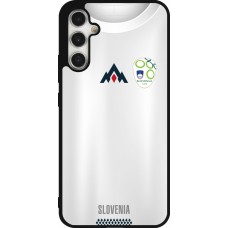 Coque Samsung Galaxy A34 5G - Silicone rigide noir Maillot de football Slovénie