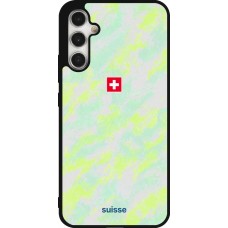 Samsung Galaxy A34 5G Case Hülle - Silikon schwarz Schweiz Away 2026 personalisierbares Fussballtrikot