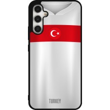 Samsung Galaxy A34 5G Case Hülle - Silikon schwarz Türkei personalisierbares Fussballtrikot