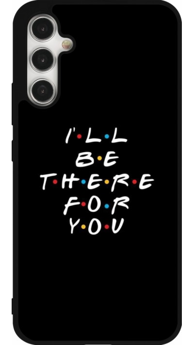 Samsung Galaxy A34 5G Case Hülle - Silikon schwarz Friends Be there for you