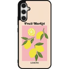 Samsung Galaxy A34 5G Case Hülle - Silikon schwarz Fruit market lemons 2026