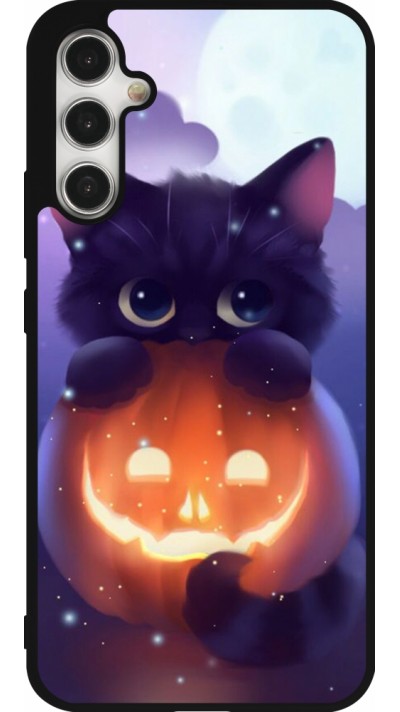 Coque Samsung Galaxy A34 5G - Silicone rigide noir Halloween 17 15