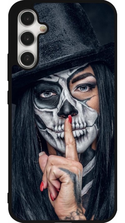 Coque Samsung Galaxy A34 5G - Silicone rigide noir Halloween 18 19